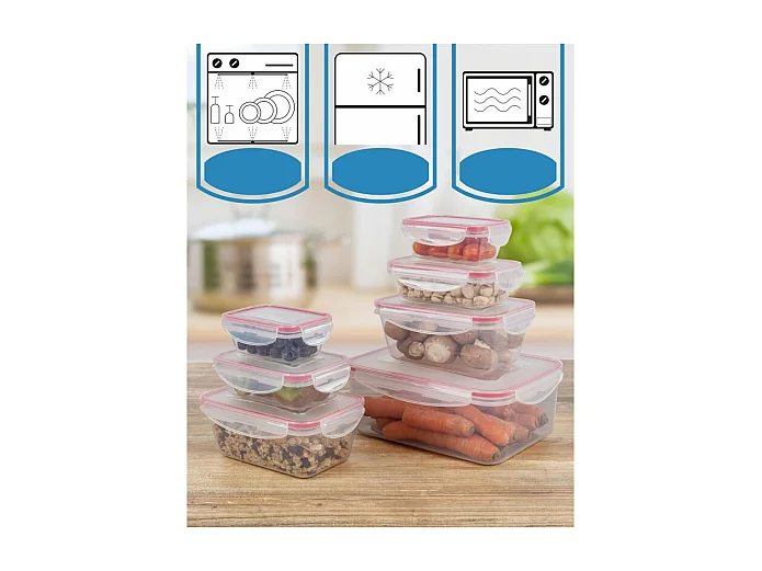 Ensemble de boite de conservation 7 pièces Classbach C-FHD4008K