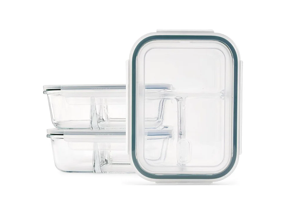 Ensemble de boite à repas en verre 3 pièces Classbach C-FHDM4021G