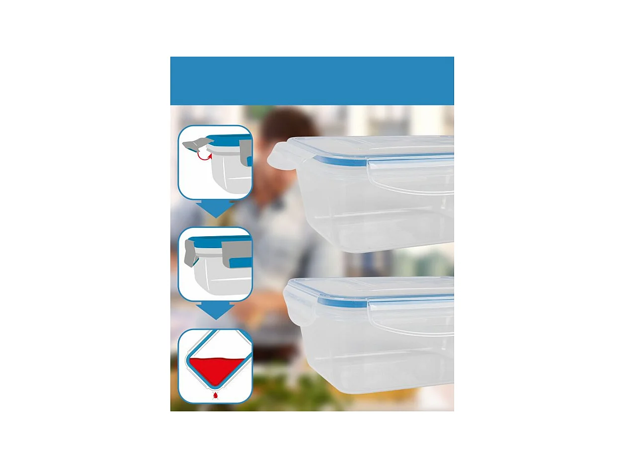 Ensemble de boite de conservation 5 pièces Classbach C-FHD4007K