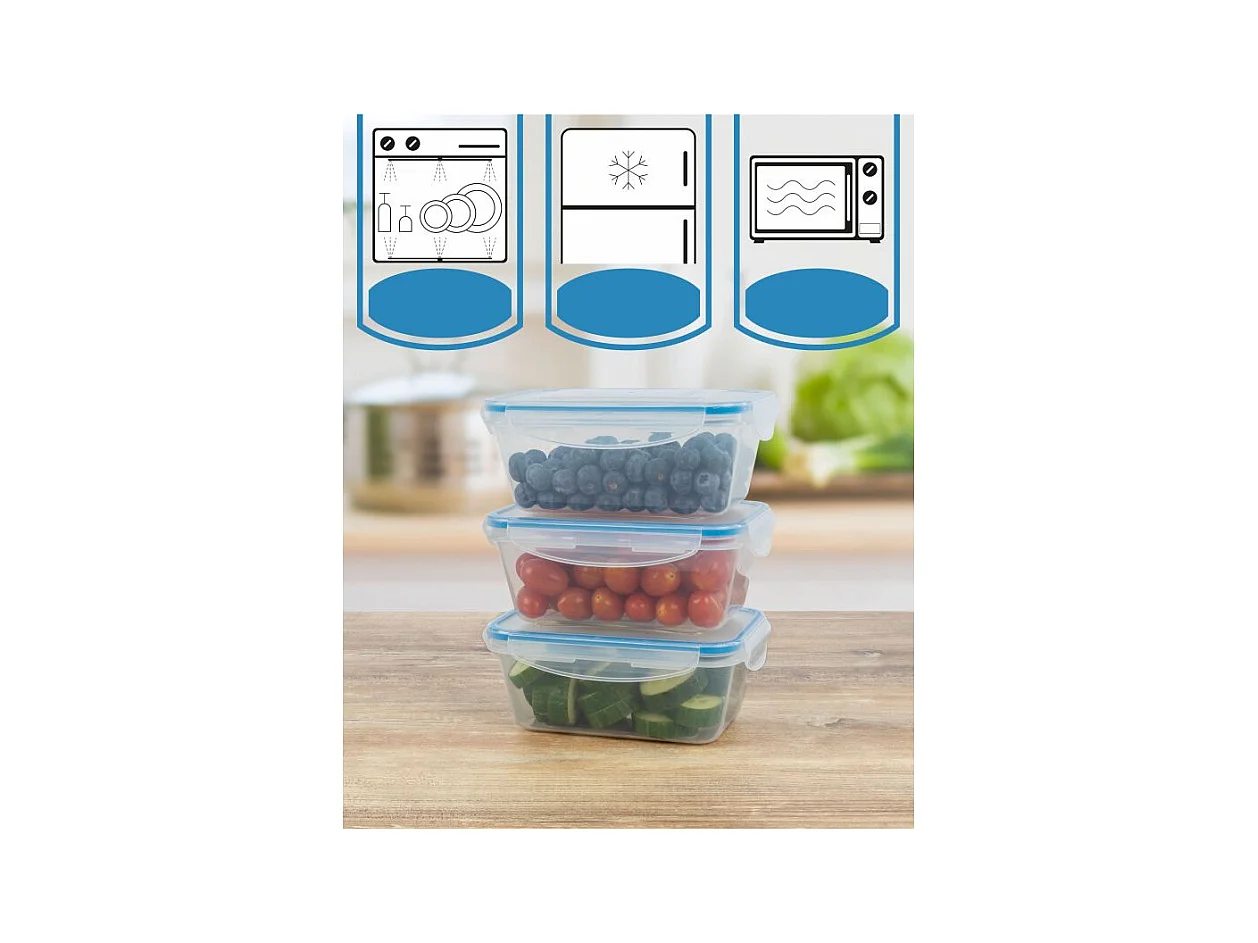 Ensemble de boite de conservation 5 pièces Classbach C-FHD4007K