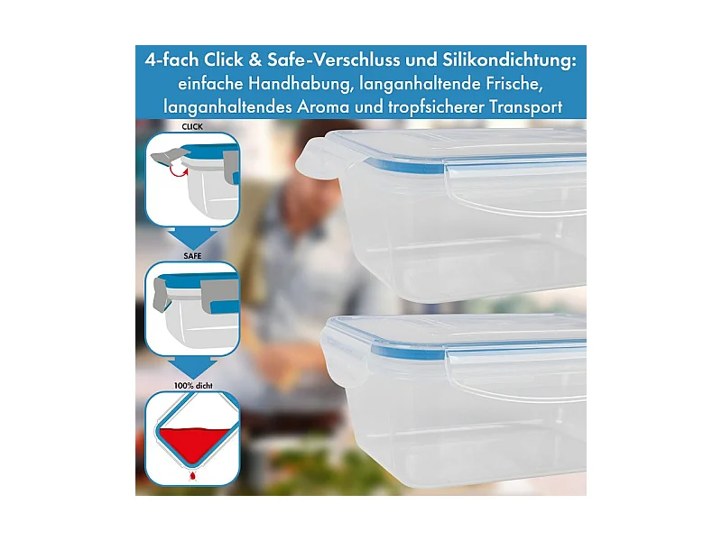 Ensemble de boite de conservation 6 pièces Classbach C-FHD4023K