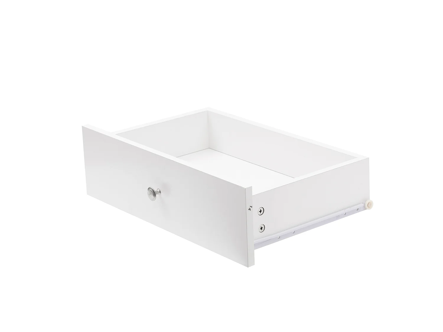 Wit dressoir met 3 lades en 4 deuren, 160 cm - Moderne stijl met verstelbare planken - Ideaal voor eetkamer, keuken of woonkamer