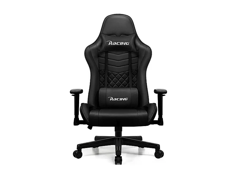 Chaise Gaming Hiazurm – Chaise de Jeu avec Dossier Réglable de 90° à 170° – Style Racing – Poids Max 150 kg