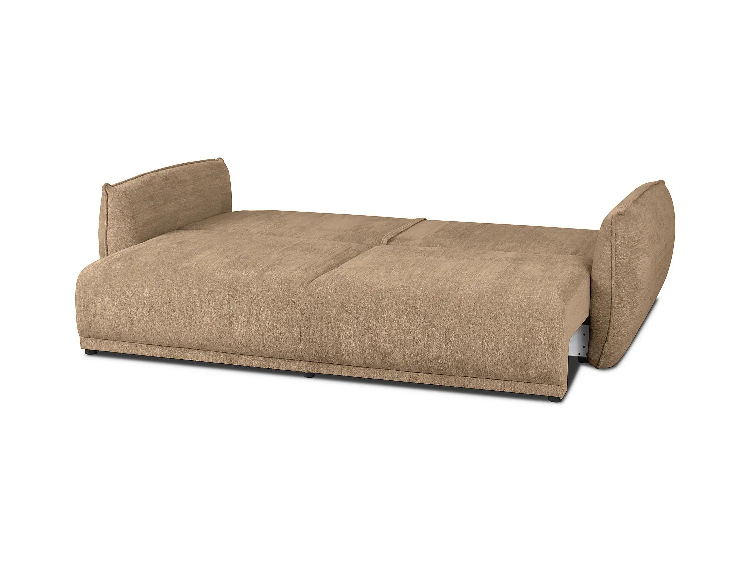 Nowoczesna sofa Loren z funkcją spania 238x100x90 cm – beżowa Raven 30