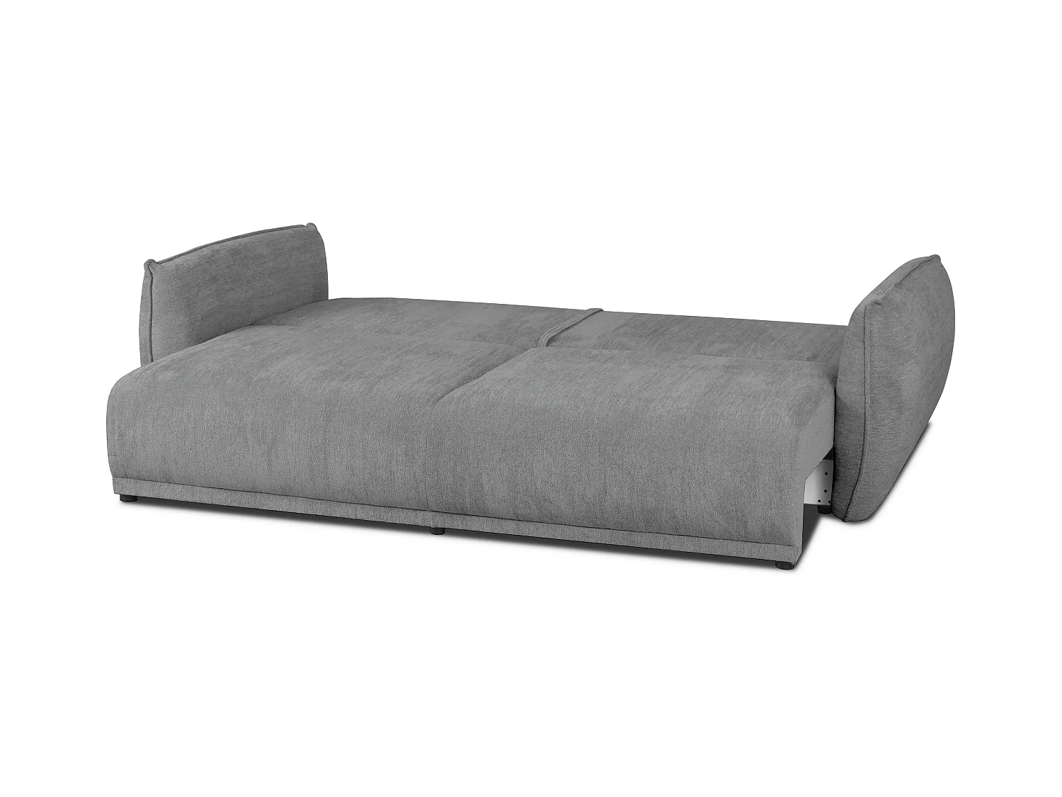 Nowoczesna sofa Loren z funkcją spania 238x100x90 cm – szara Raven 7