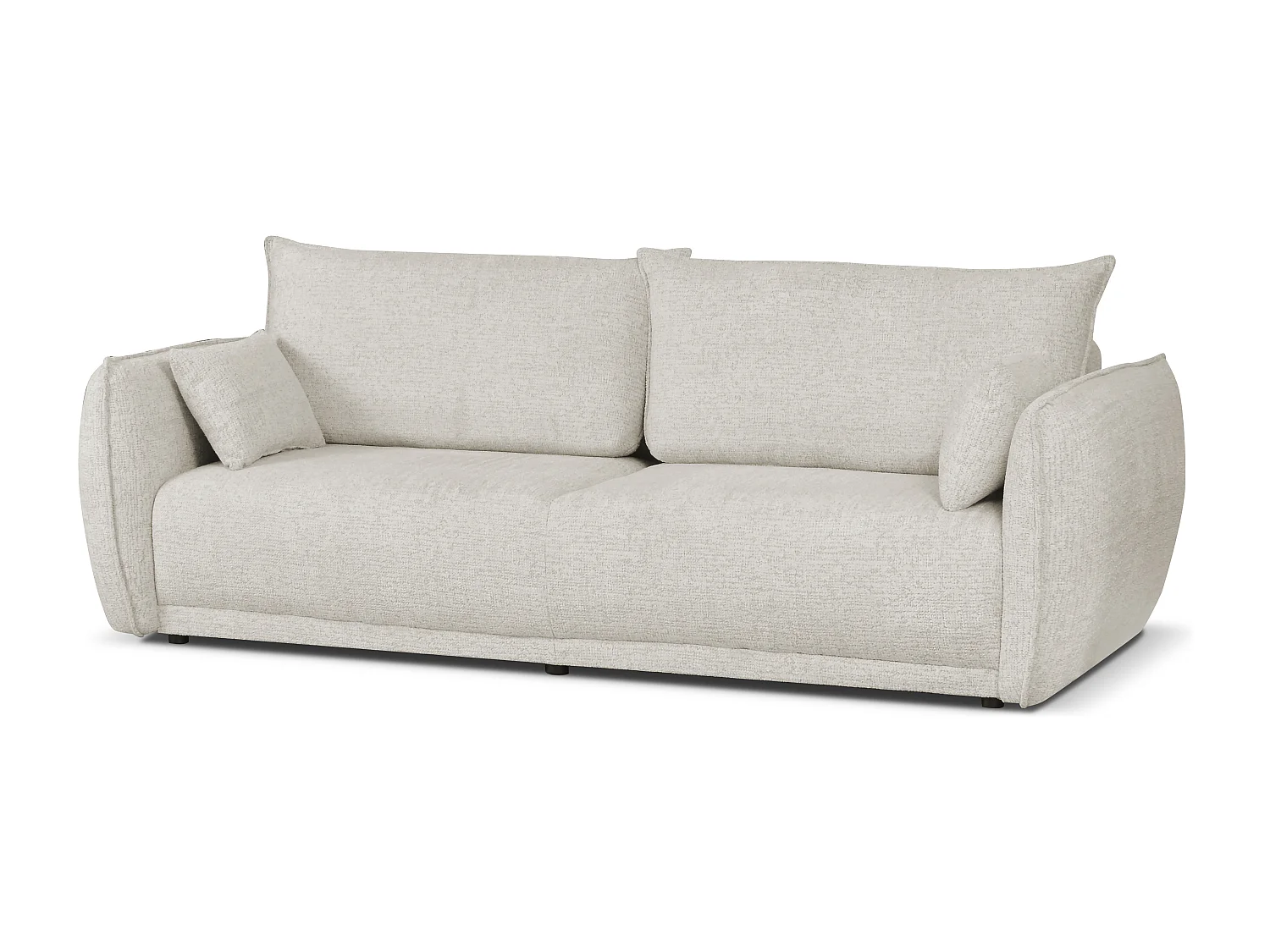 Canapé moderne Loren avec fonction de couchage 238x100x90 cm – tissu Bello 5