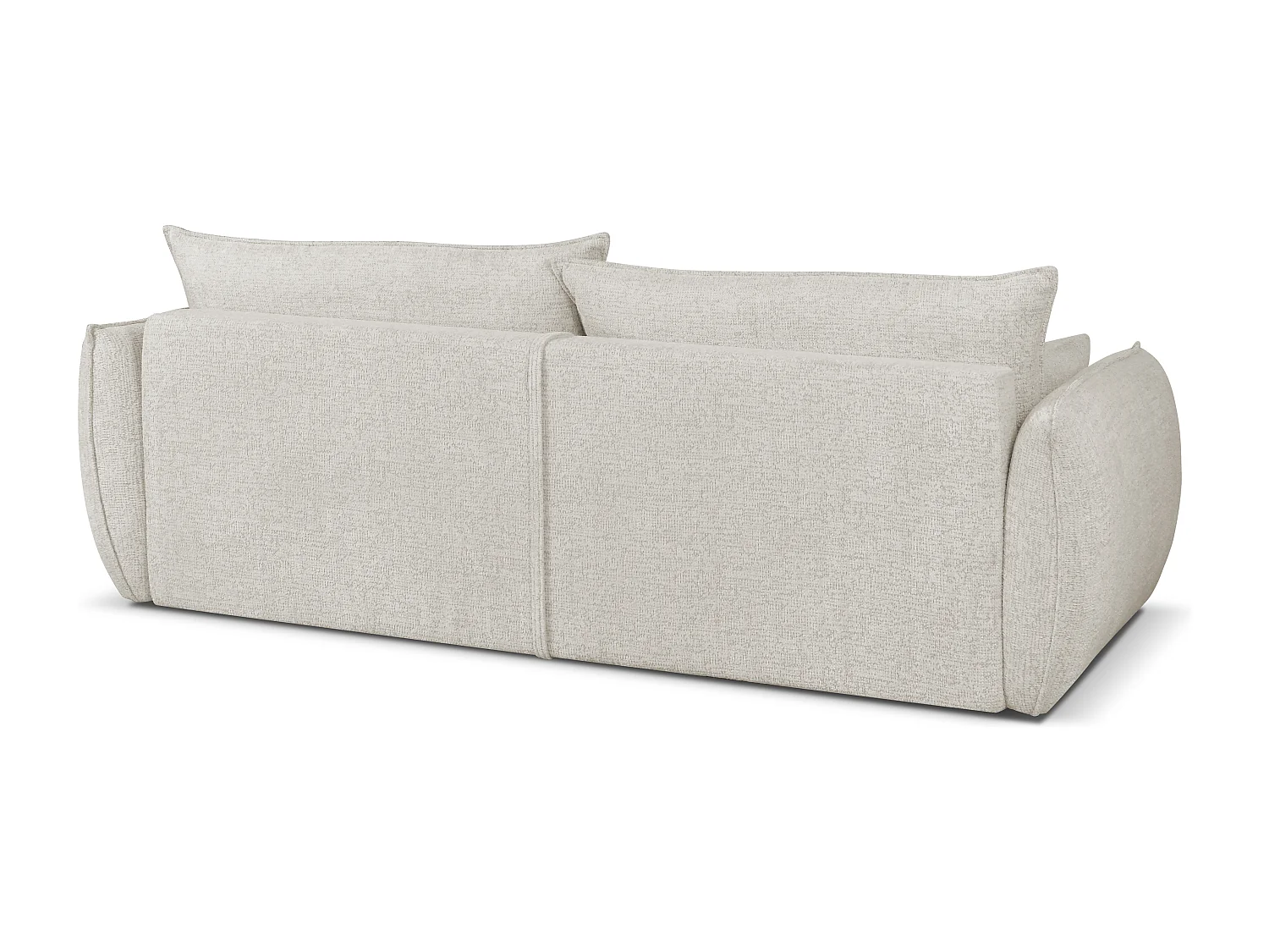 Canapé moderne Loren avec fonction de couchage 238x100x90 cm – tissu Bello 5