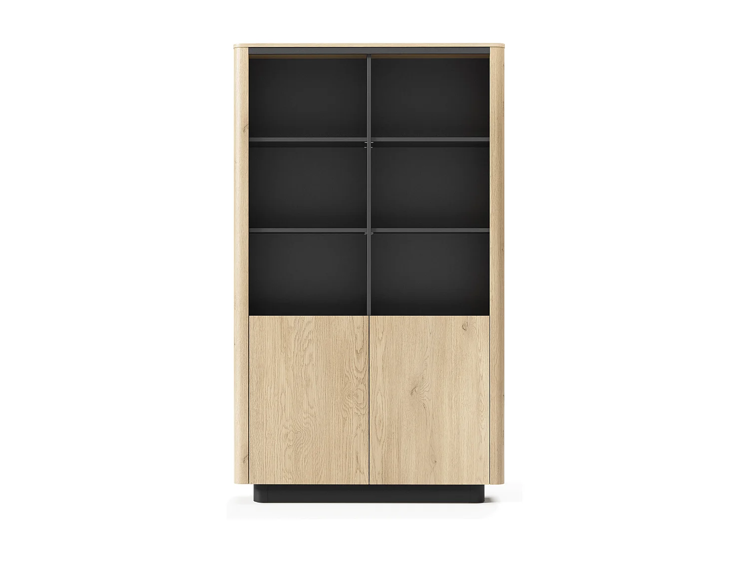 Libreria, rovere cremonese, 113,2 x 190,1 x 38,1 cm