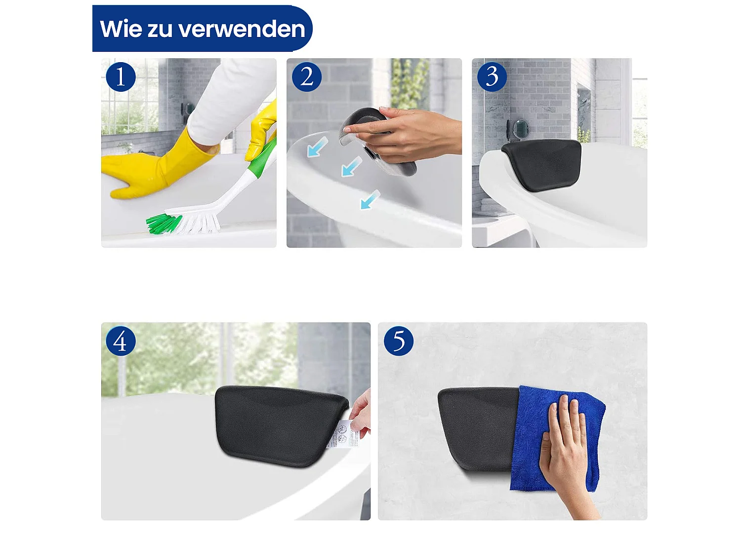 Baignoire à poser îlot IVAR 180x80 + tablette de bain en bambou + appuie-tête KODI + Vidage à chromé