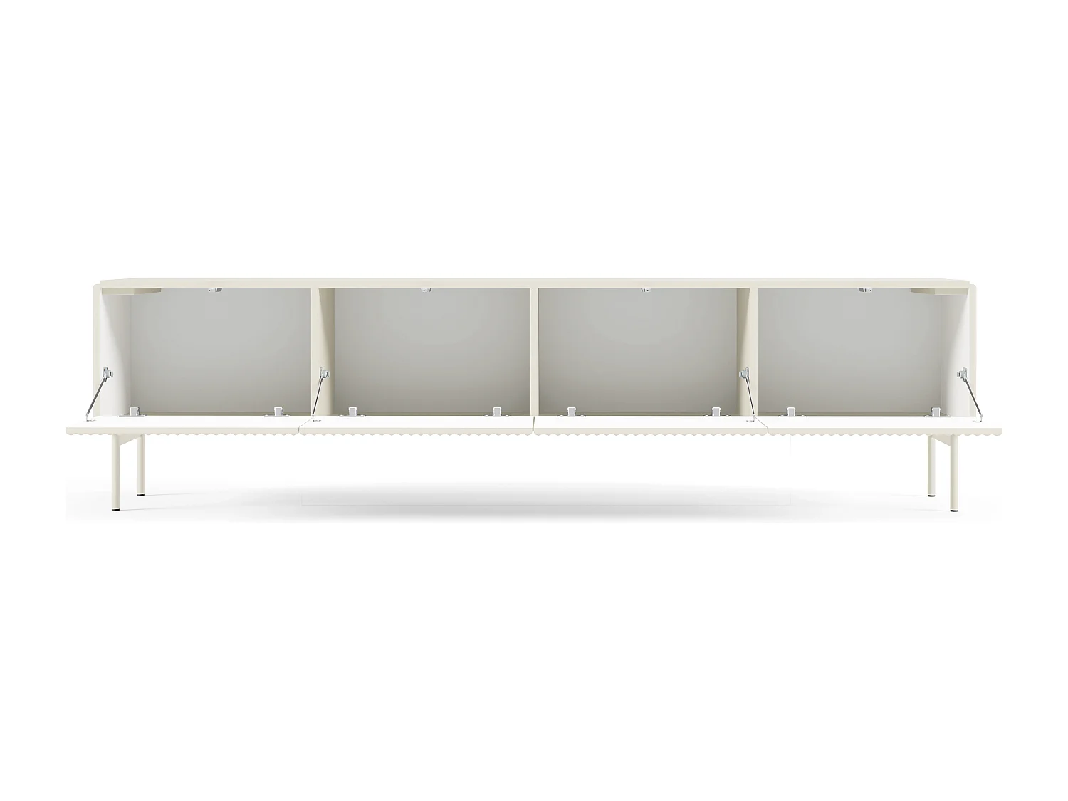 Mueble TV, cachemir, 195,2 x 51,2 x 39,8 cm