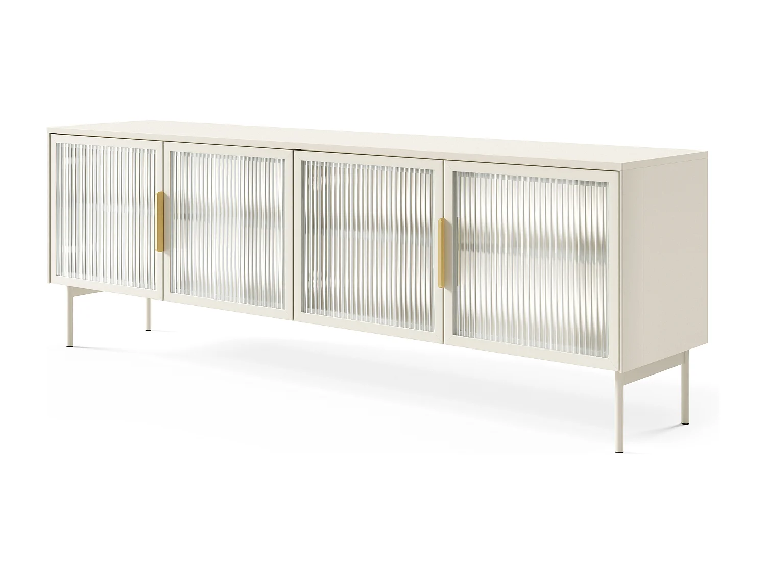 Mobile TV, cashmere, 181,3 x 61,6 x 39,3 cm