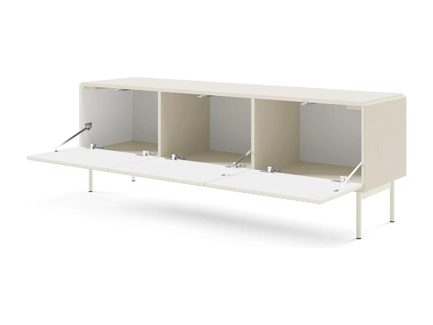 Mueble TV, cachemir, 147 x 51,2 x 39,8 cm