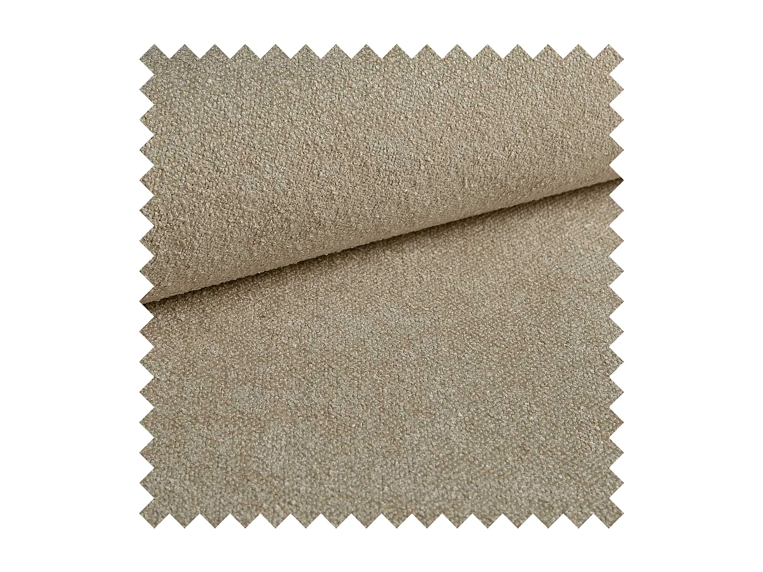 Opbergbed 140x200 cm – met lattenbodem – chenille – lichtbeige – TILVES SLIM