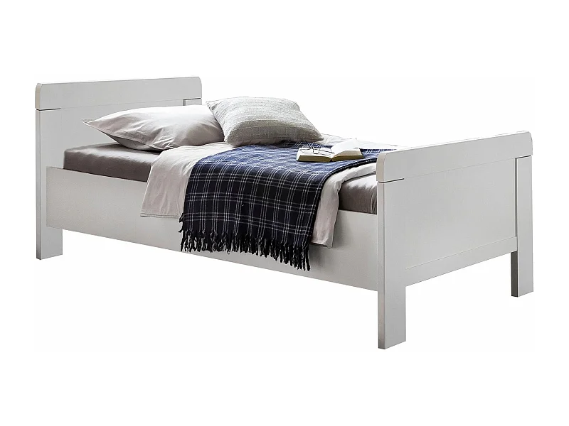 BETT Nadja weiß 105 / 207 / 85cm