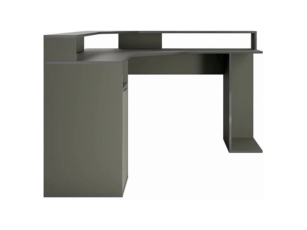 ECKSCHREIBTISCH Carbon graphitgrau 139 / 139 / 89cm