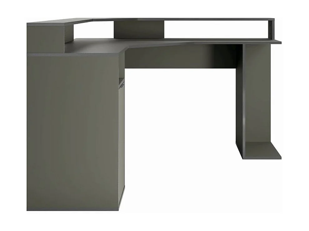 ECKSCHREIBTISCH Carbon graphitgrau 139 / 139 / 89cm