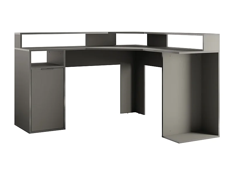 ECKSCHREIBTISCH Carbon graphitgrau 139 / 139 / 89cm