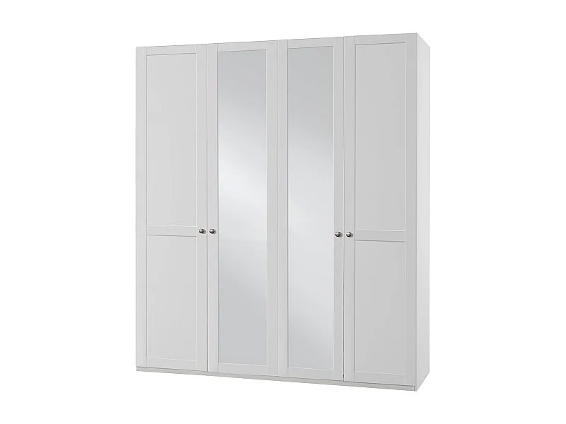 KLEIDERSCHRANK New York weiß 180 / 58 / 208cm