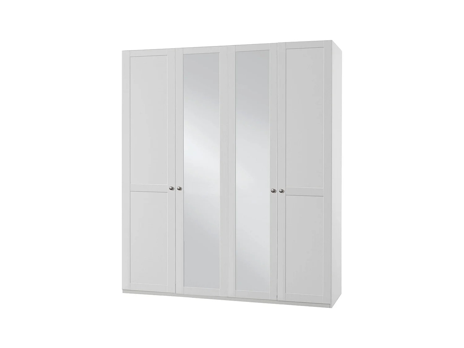 KLEIDERSCHRANK New York weiß 180 / 58 / 208cm