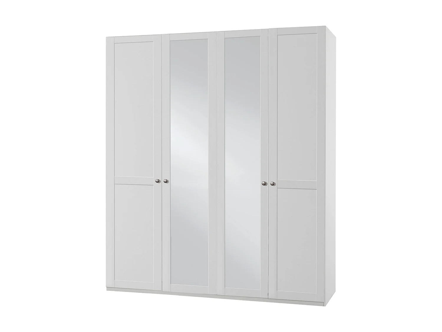 KLEIDERSCHRANK New York weiß 180 / 58 / 208cm