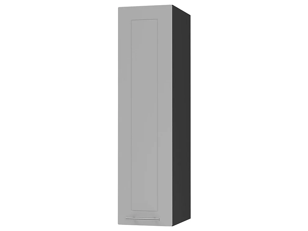 HÄNGESCHRANK Bari W4/20 RAL 7040 fenstergrau (K5) / Schwarz 20 / 32,5 / 96cm