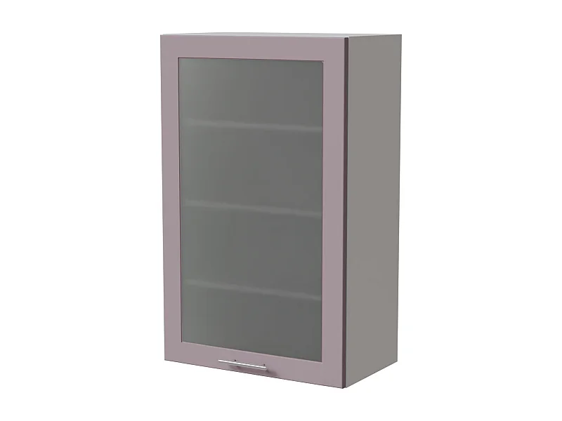 HÄNGESCHRANK Bari W4S/60 RAL 4009 pastellviolett (K5) / Weiß 60 / 32,5 / 96cm