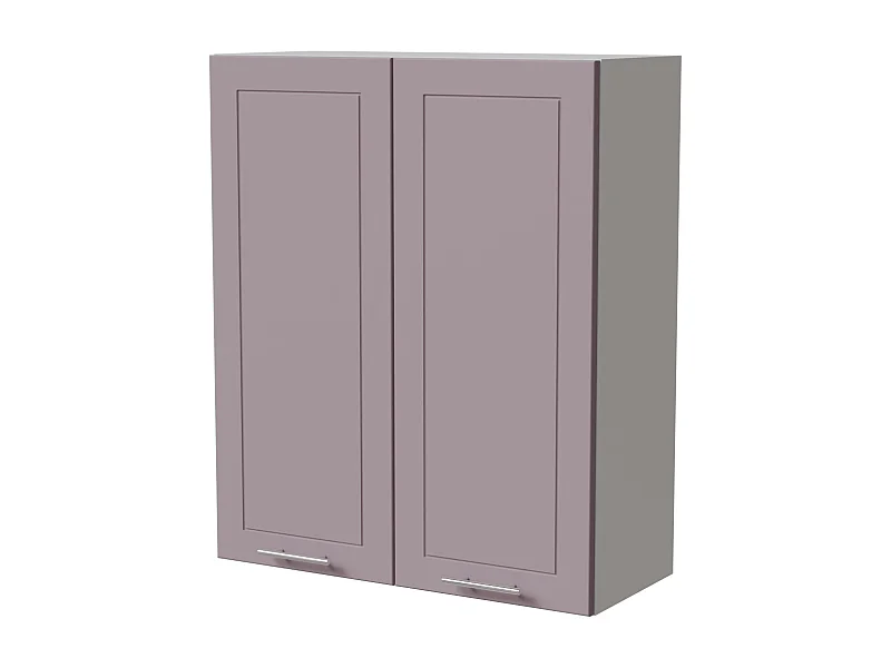 HÄNGESCHRANK Bari W4/80 RAL 4009 pastellviolett (K5) / Weiß 80 / 32,5 / 96cm