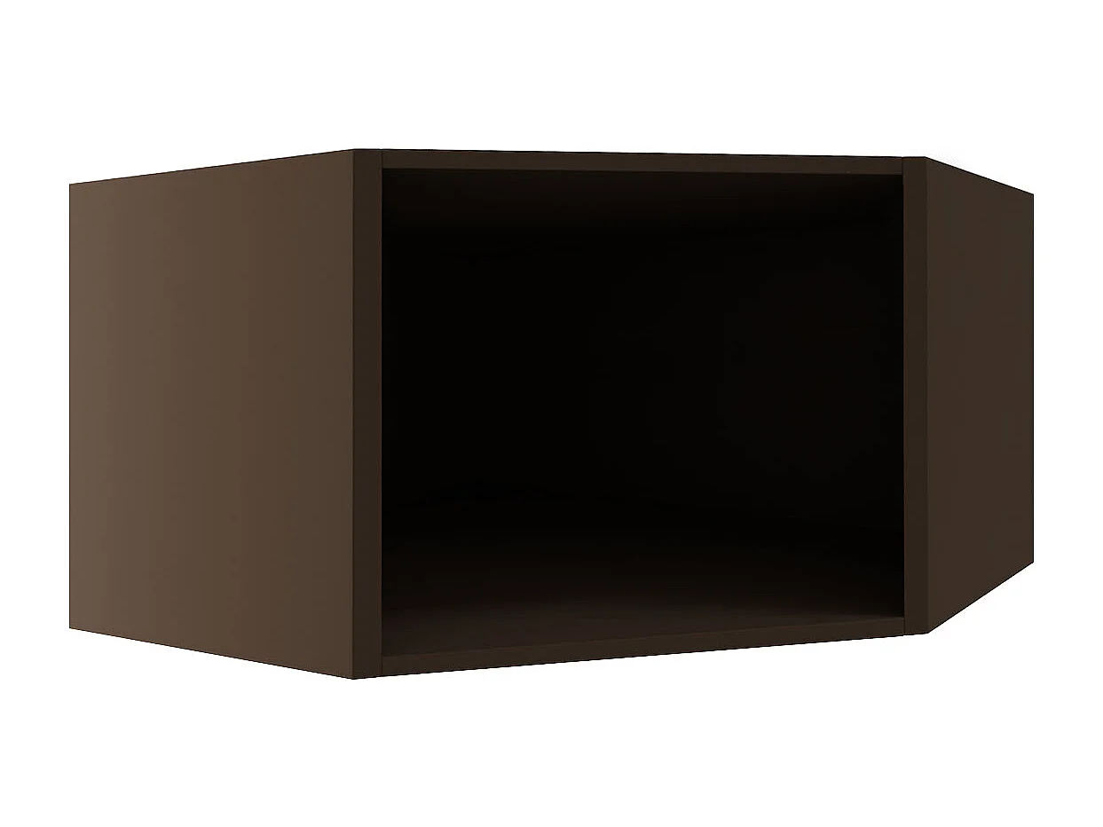 ECKHÄNGESCHRANK Bari W10/60/36 RAL 7040 fenstergrau (K5) / Lava 60 / 60 / 36cm