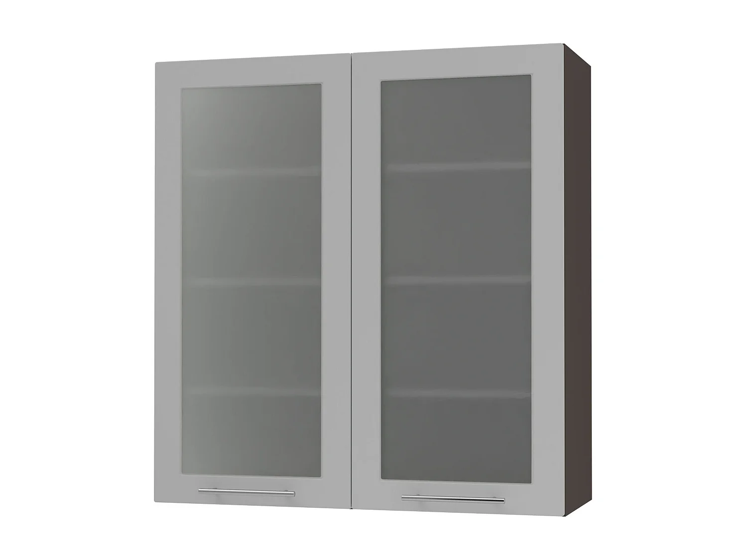 HÄNGESCHRANK Bari W4S/90 RAL 7040 fenstergrau (K5) / Lava 90 / 32,5 / 96cm