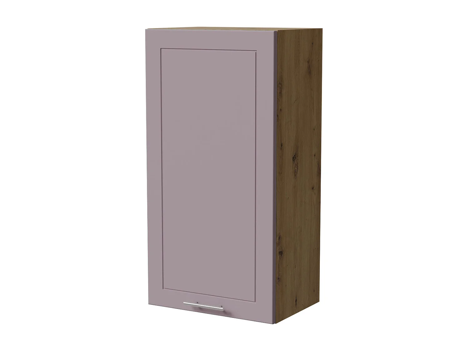 HÄNGESCHRANK Bari W4/50 RAL 4009 pastellviolett (K5) / Eiche Artisan 50 / 32,5 / 96cm