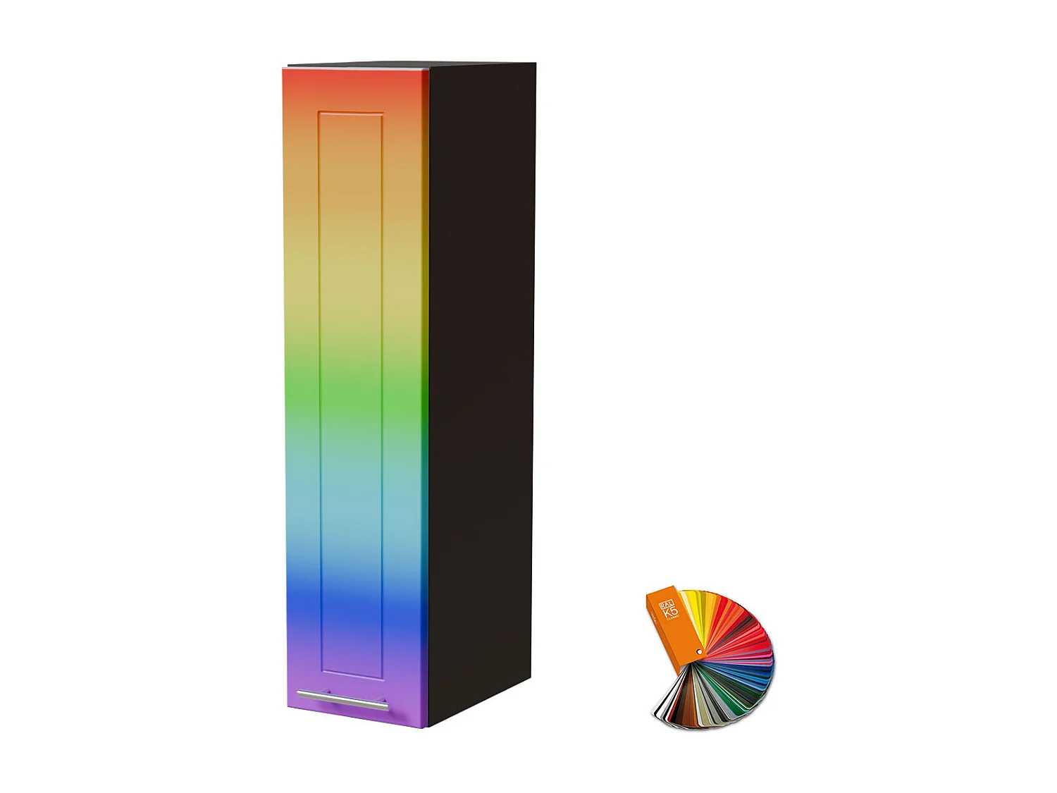 HÄNGESCHRANK Bari W4/20 RAL Wunschfarbe (K5) / Lava 20 / 32,5 / 96cm