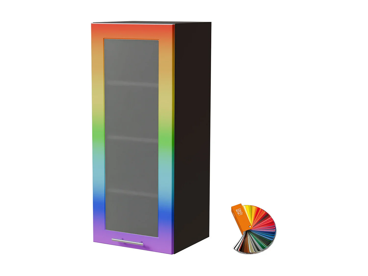 HÄNGESCHRANK Bari W4S/40 RAL Wunschfarbe (K5) / Lava 40 / 32,5 / 96cm