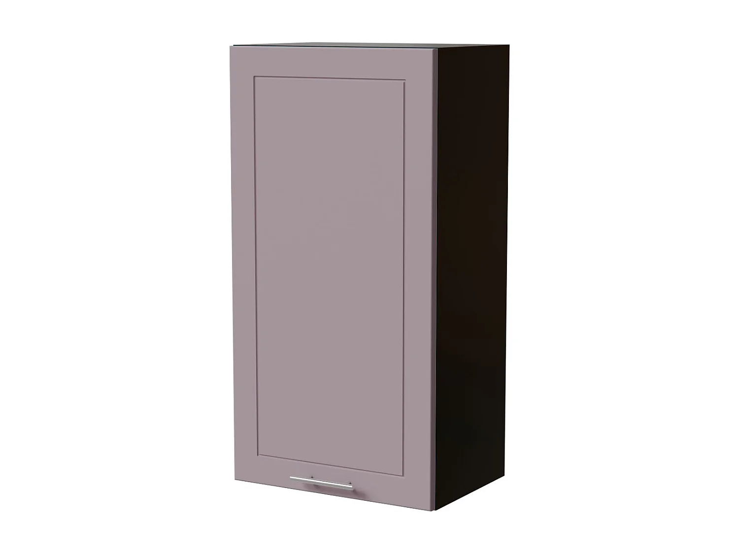 HÄNGESCHRANK Bari W4/50 RAL 4009 pastellviolett (K5) / Schwarz 50 / 32,5 / 96cm