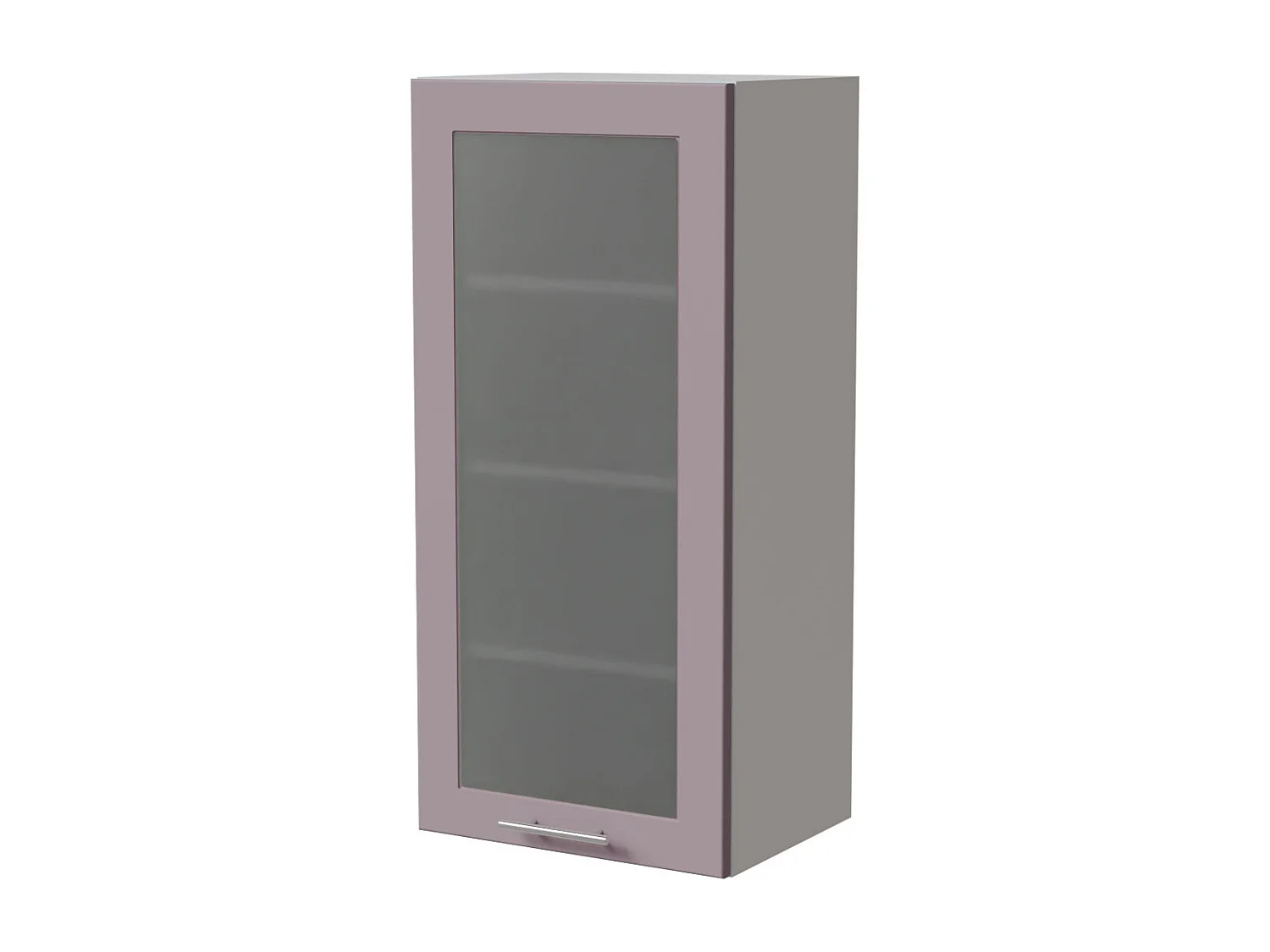 HÄNGESCHRANK Bari W4S/45 RAL 4009 pastellviolett (K5) / Weiß 45 / 32,5 / 96cm