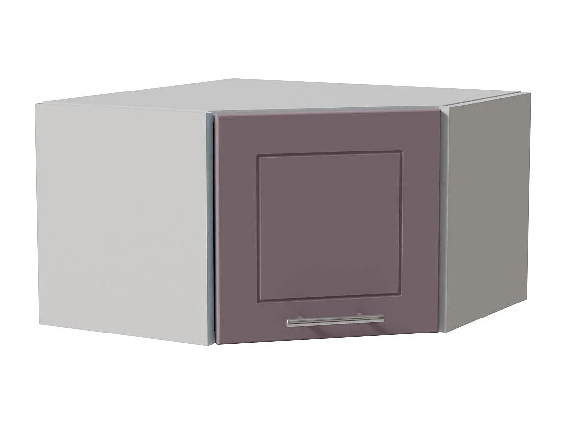 ECKHÄNGESCHRANK Bari W10/60/36 RAL 4009 pastellviolett (K5) / Weiß 60 / 60 / 36cm