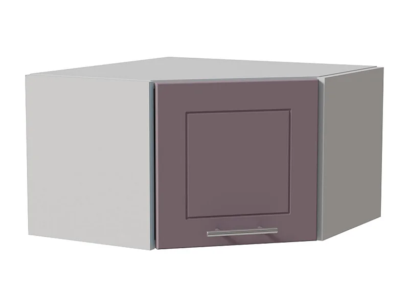 ECKHÄNGESCHRANK Bari W10/60/36 RAL 4009 pastellviolett (K5) / Weiß 60 / 60 / 36cm