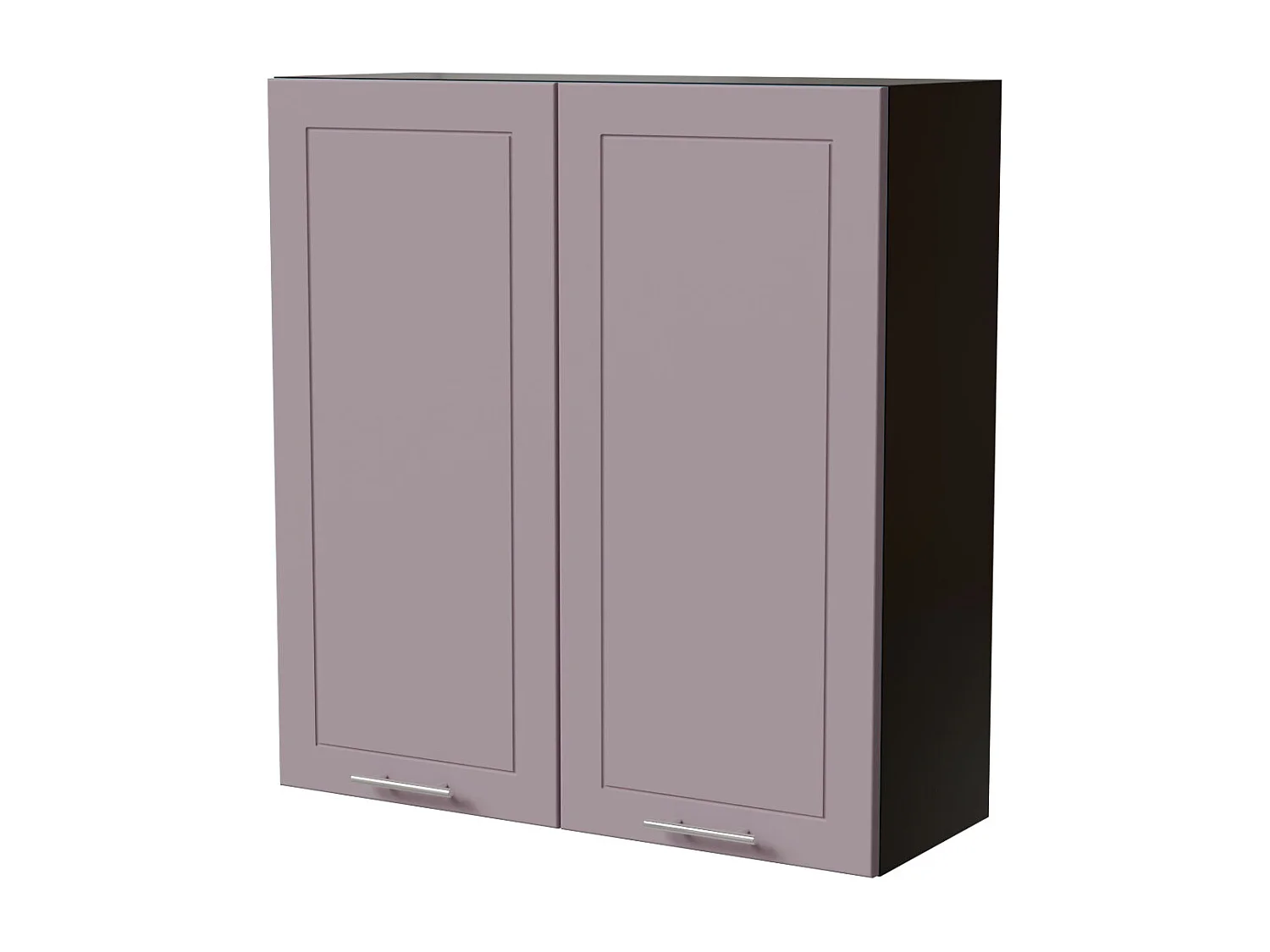 HÄNGESCHRANK Bari W4/90 RAL 4009 pastellviolett (K5) / Schwarz 90 / 32,5 / 96cm