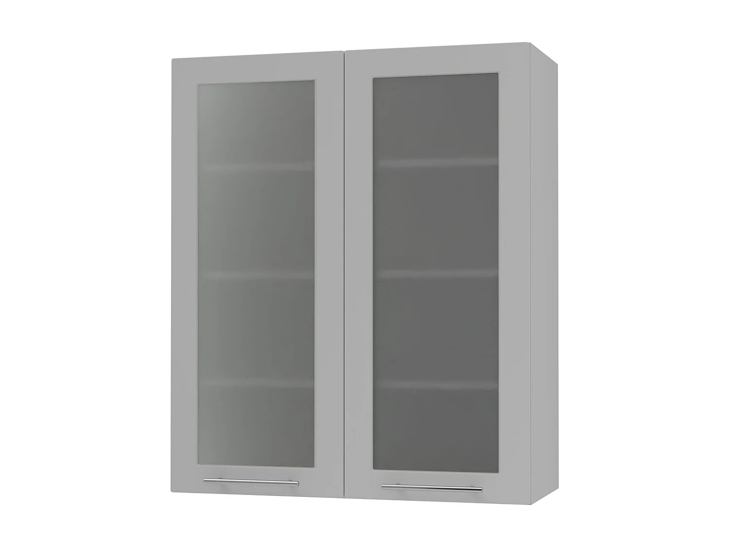 HÄNGESCHRANK Bari W4S/80 RAL 7040 fenstergrau (K5) / Grau 80 / 32,5 / 96cm