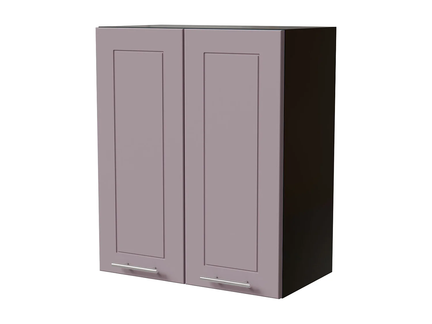 HÄNGESCHRANK Bari W3/60 RAL 4009 pastellviolett (K5) / Schwarz 60 / 32,5 / 72cm