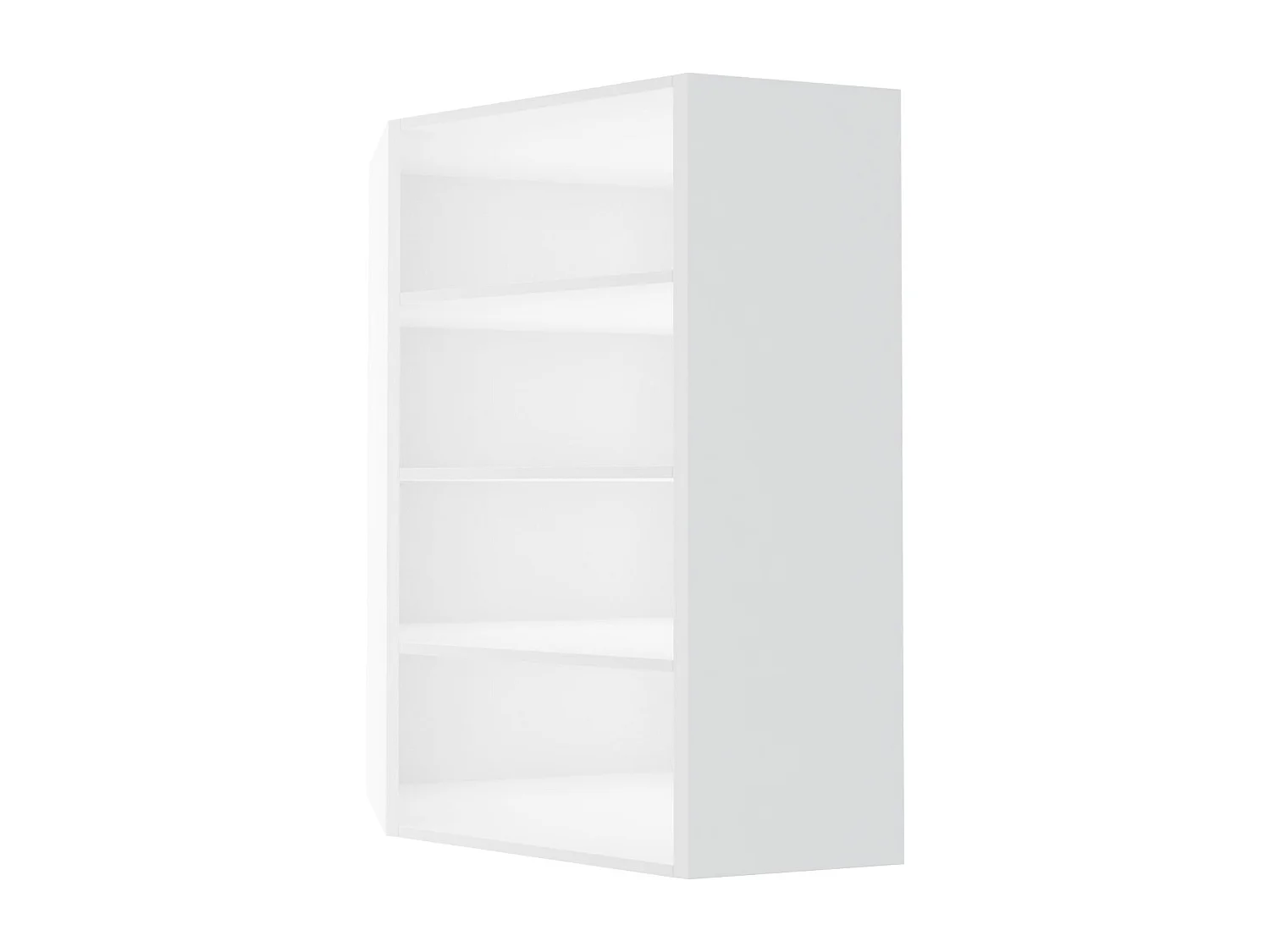 ECKHÄNGESCHRANK Bari W4S/10/60 RAL 5024 pastellblau (K5) / Weiß 60 / 60 / 96cm