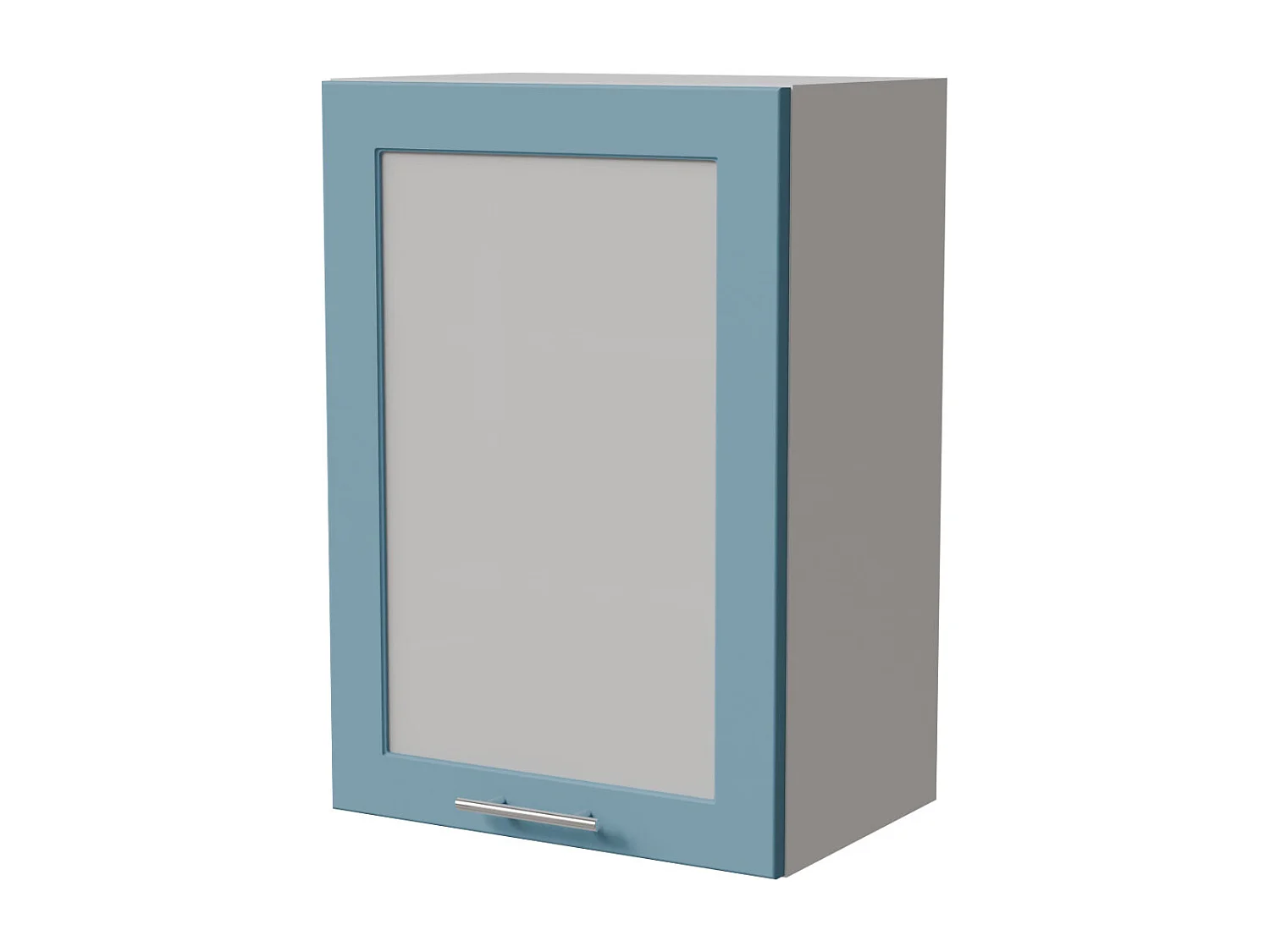 HÄNGESCHRANK Bari W2S/50 RAL 5024 pastellblau (K5) / Weiß 50 / 32,5 / 72cm