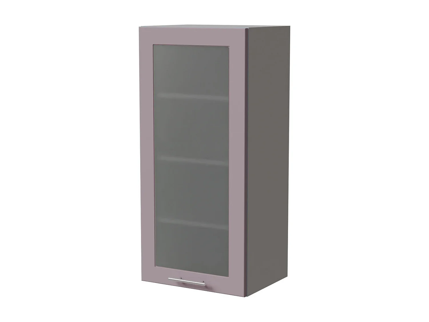 HÄNGESCHRANK Bari W4S/45 RAL 4009 pastellviolett (K5) / Grau 45 / 32,5 / 96cm