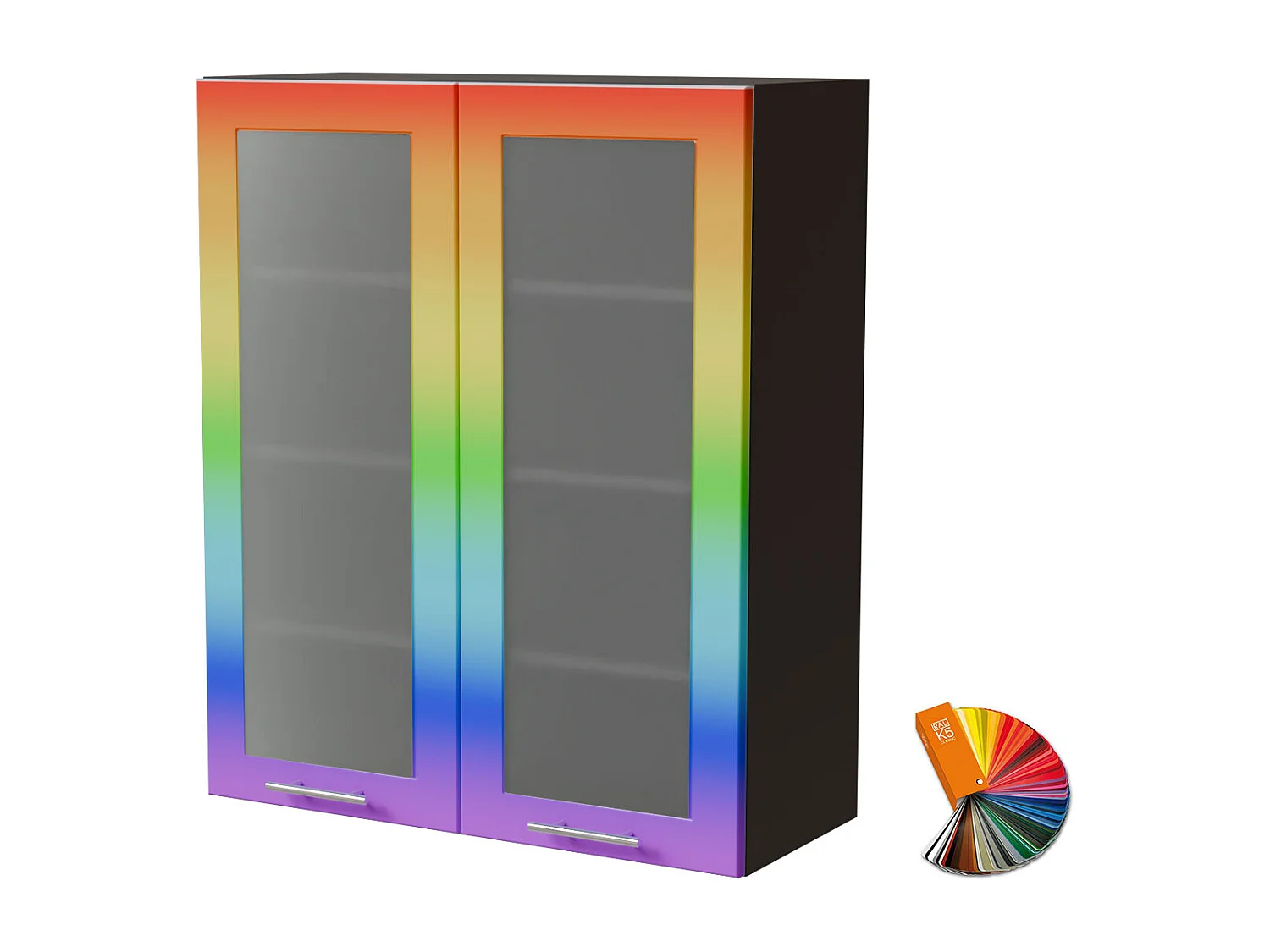 HÄNGESCHRANK Bari W4S/80 RAL Wunschfarbe (K5) / Lava 80 / 32,5 / 96cm