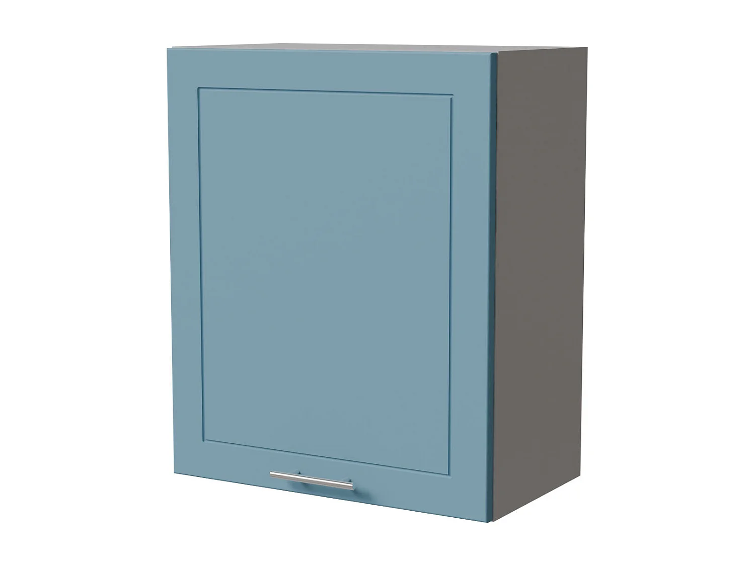 HÄNGESCHRANK Bari W2/60 RAL 5024 pastellblau (K5) / Grau 60 / 32,5 / 72cm