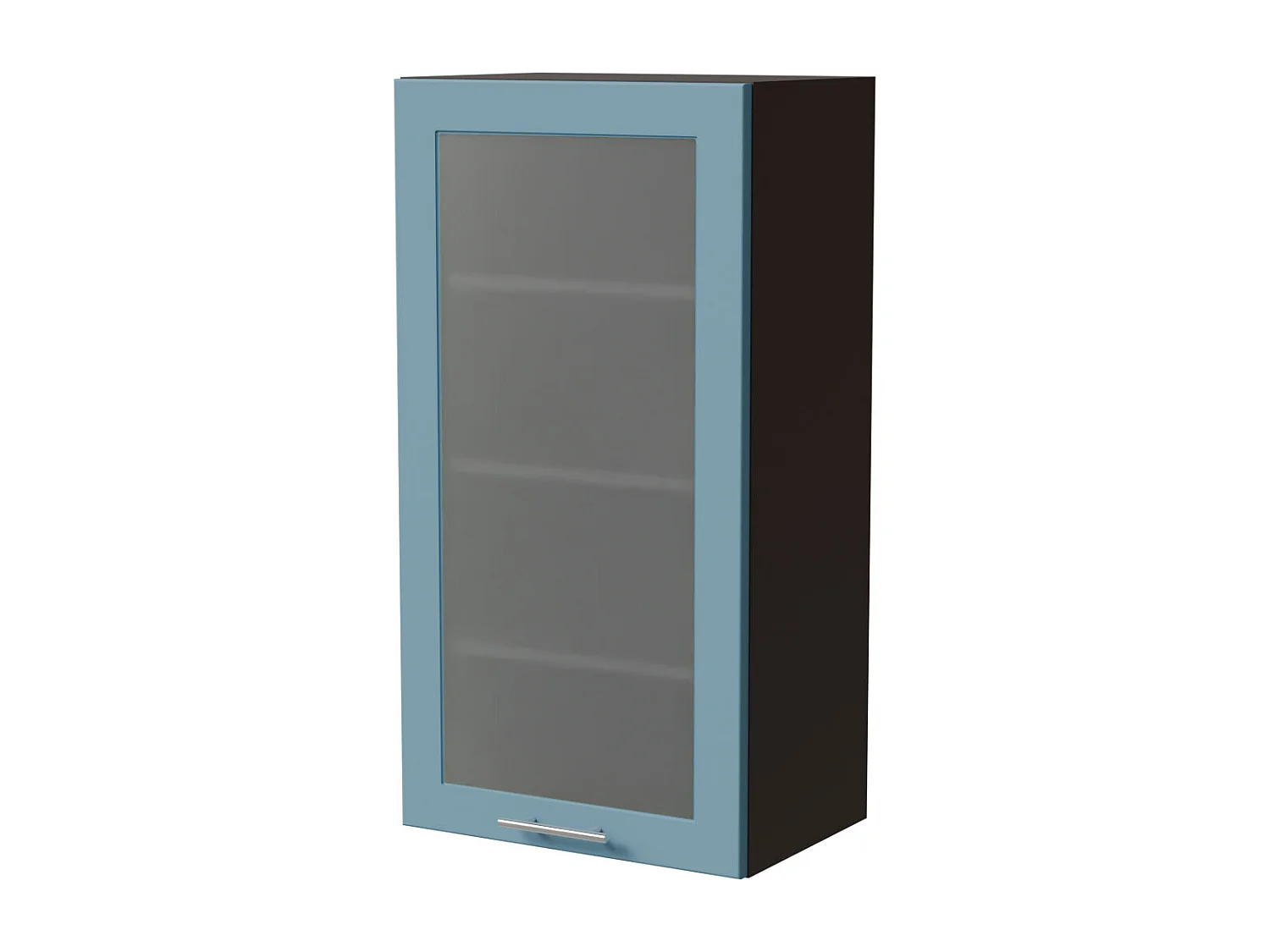 HÄNGESCHRANK Bari W4S/50 RAL 5024 pastellblau (K5) / Lava 50 / 32,5 / 96cm