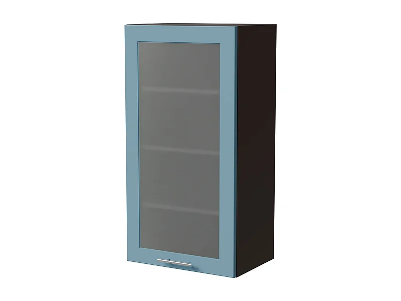 HÄNGESCHRANK Bari W4S/50 RAL 5024 pastellblau (K5) / Lava 50 / 32,5 / 96cm