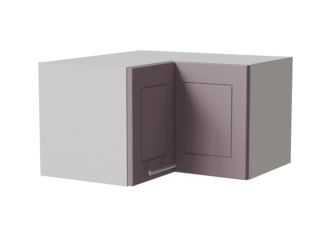ECKHÄNGESCHRANK Bari W12/60/36 RAL 4009 pastellviolett (K5) / Weiß 60 / 60 / 36cm