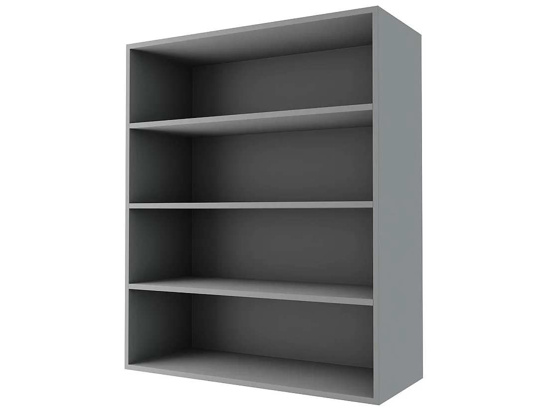 HÄNGESCHRANK Bari W4/80 RAL 4009 pastellviolett (K5) / Eiche Artisan 80 / 32,5 / 96cm