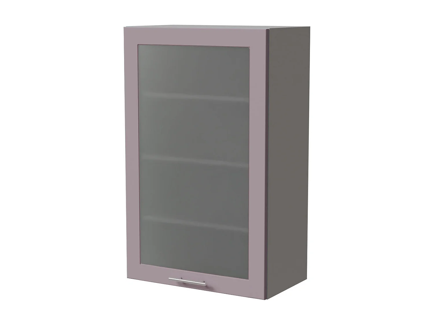 HÄNGESCHRANK Bari W4S/60 RAL 4009 pastellviolett (K5) / Grau 60 / 32,5 / 96cm