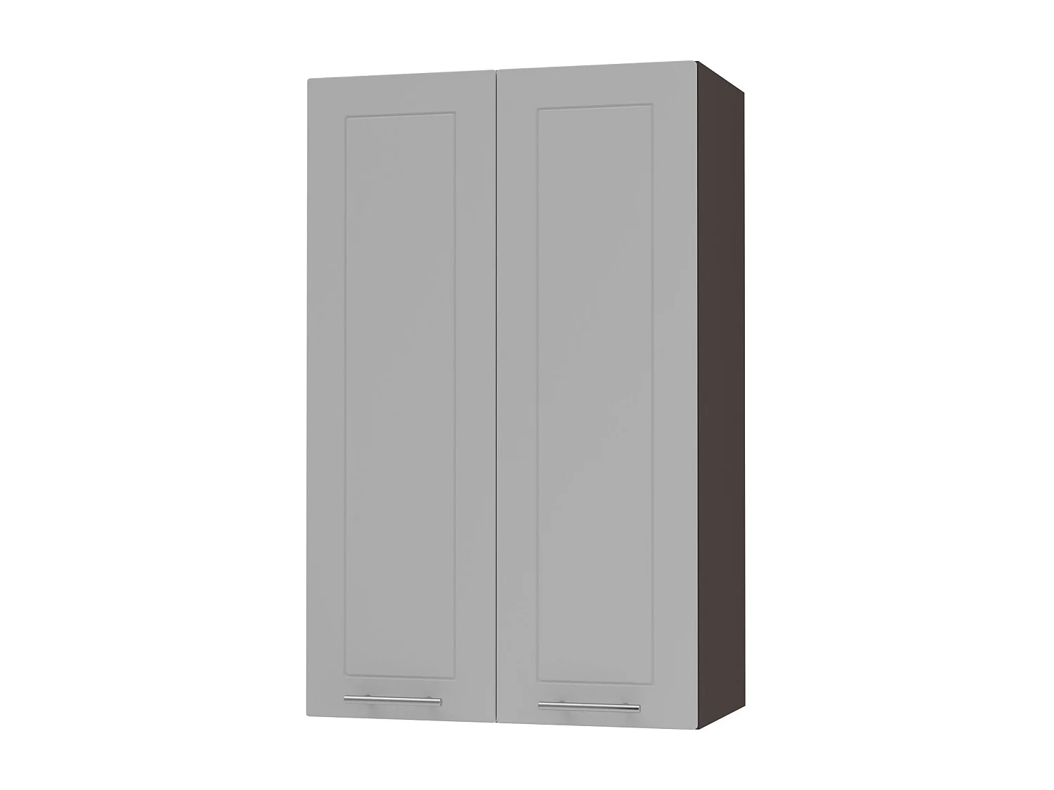 HÄNGESCHRANK Bari W4/60 RAL 7040 fenstergrau (K5) / Lava 60 / 32,5 / 96cm